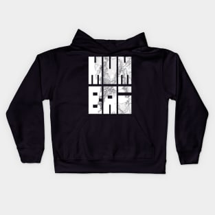 Mumbai, India City Map Typography - Light Kids Hoodie